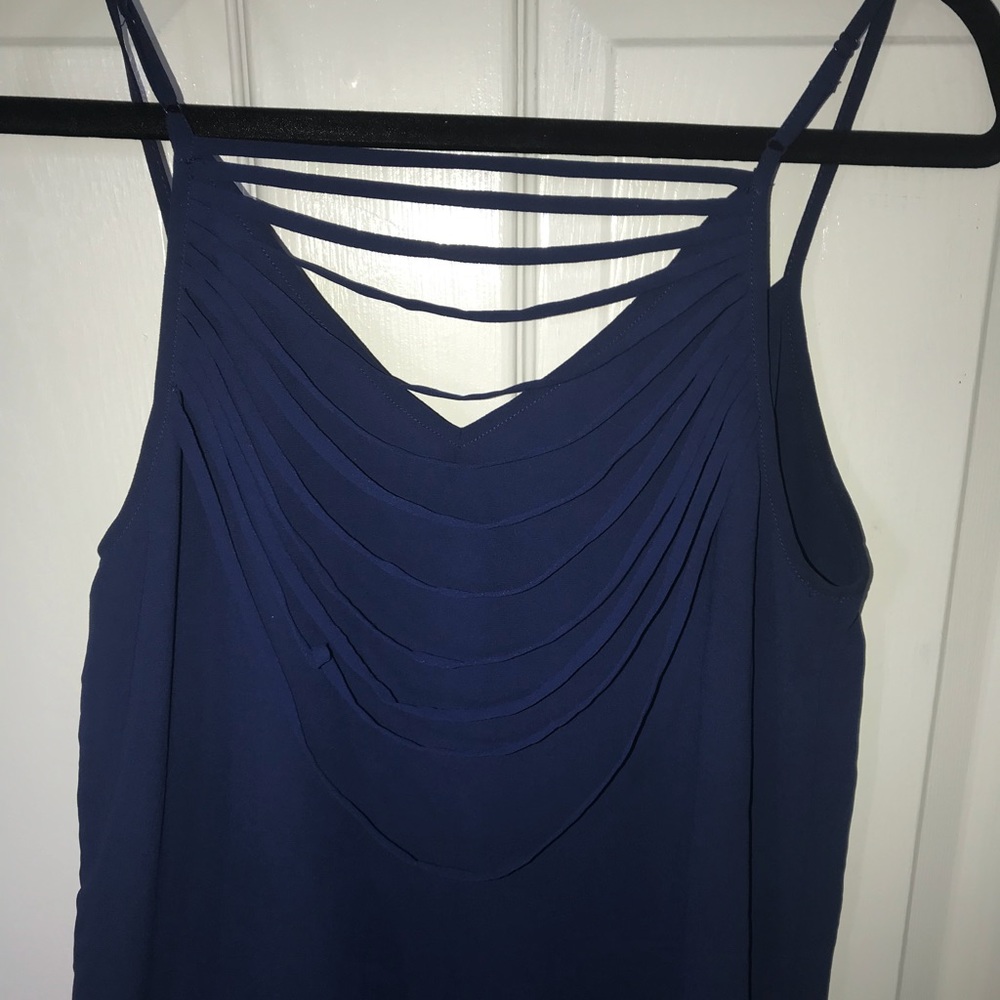Navy Blue Tank Top -Medium